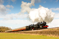 S&DJR 7F 2-8-0s at the WSR, 3rd & 4th March 2016