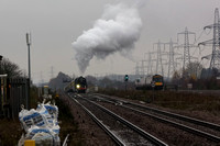 Tornado at Severn Tunnel Junction, 24th November 2012