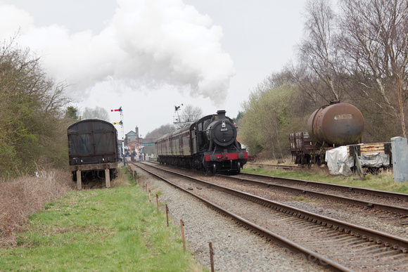 3850 leaving Quorn & Woodhouse